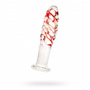 Анальная втулка Sexus Glass, стекло, прозрачная, 15,5 см, d=3,5 см