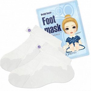 ORCHID FLOWER FOOT MASK SHEET - Носочки для ног 1 пара