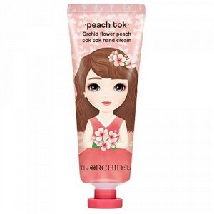 ORCHID FLOWER PEACH TOK TOK HAND CREAM Крем для рук с персиком 60 мл.