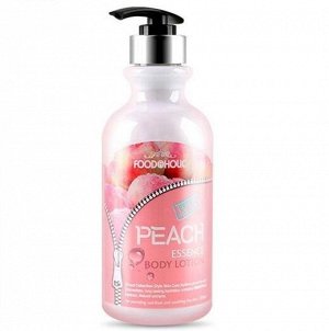 FOODaHOLIC PEACH ESSENCE BODY LOTION - Лосьон для тела с экстрактом персика 500 мл.