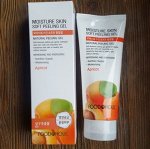 FOODaHOLIC MOISTURE SKIN SOFT PEELING GEL APRIC Увлажняющий пилинг-гель с экстрактом абрикоса 180 мл