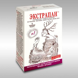 Тонизирующий напиток «ЭКСТРАПАН» № 1 \ 5 шт