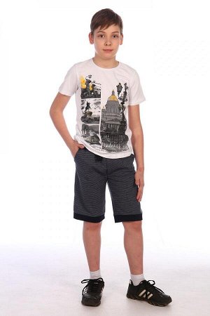 Костюм Практичный костюм на мальчика состоит из футболки "Питер" и бридж "Юниор". Он незаменим для прогулок и путешествий.
Материал футболки: кулирка с лайкрой Состав: хлопок 95% лайкра 5%
Материал бр