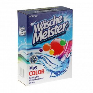 Стиральный порошок WascheMeister Color для цветных тканей, пакет, 7,875 кг