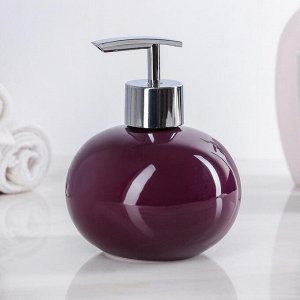 Дозатор для жидкого мыла "Карамель", цвет фиолетовый