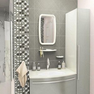 Набор для ванной комнаты "Optima", цвет слоновая кость