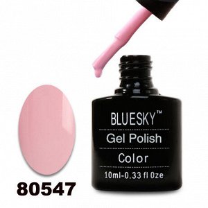 Гель лак Bluesky 80547-Нежно-розовый,эмаль