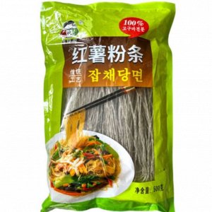 Толстая Лапша из Батата (Сладкого Картофеля) 500 гр - Продукция Китая
