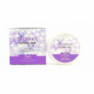 769553 DEOPROCE NATURAL SKIN PEARL NOURISHING CREAM Питательный крем с жемчугом, 100г