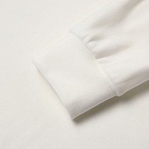 Костюм детский (свитшот, леггинсы) KAFTAN Plushy 32 (110-116), белый