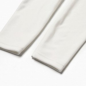 Костюм детский (свитшот, леггинсы) KAFTAN Plushy 32 (110-116), белый