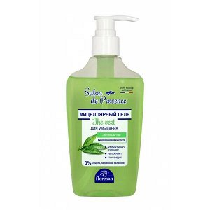 Мицеллярный гель для умывания лица Флоресан Salon de Provence Зелёный чай 250мл