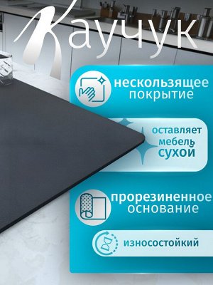 Коврик для сушки посуды 30*40 см Синий