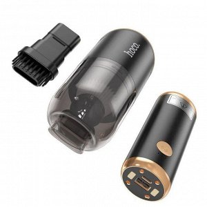 Автомобильный мини портативный аккумуляторный вакуумный пылесос  HOCO DI31 4000mAh