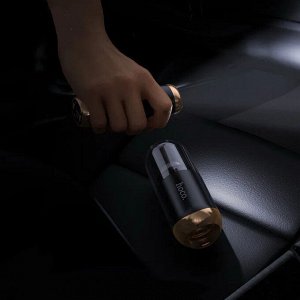 Автомобильный мини портативный аккумуляторный вакуумный пылесос  HOCO DI31 4000mAh