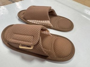 Массажные тапочки ортопедические с липучкой Velcro, эффектом прогулки босиком и профилактикой плоскостопия — Россия