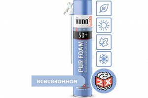 Пена монтажная бытовая KUDO Home 50+ 1000мл всесезонная