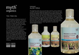 Myth organic aloe vera soothing & hydrating shampoo&conditioner