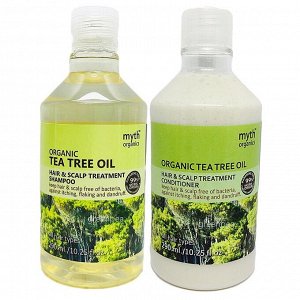 Myth organic tea tree oil hair & scalp treatment shampoo