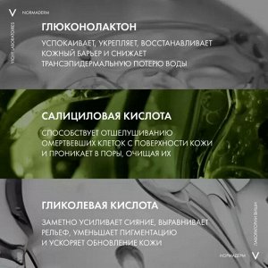 Гель-сыворотка очищающая с эффектом пилинга 125 мл