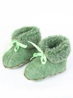 KIDS Пинетки арт.1245-01 ОЛИВА