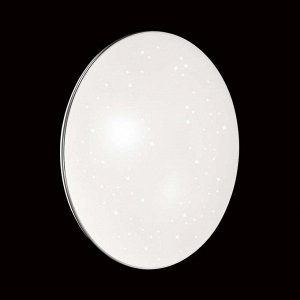 2052/CL PALE SN 090 Светильник пластик/белый/хром LED 30Вт 4000K D360 IP43 ABASI