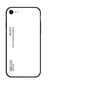 Чехол стекло с рисунком на телефон Samsung Galaxy