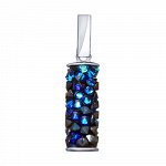 Подвеска из серебра с  и фианитом swarovski 94032187