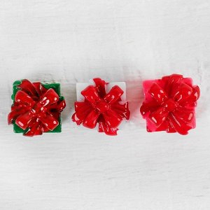 Миниатюра кукольная «Подарочек», набор 4 шт., размер 1 шт.: 1.5x1.5x1.6 см, МИКС