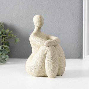 Фигурка полистоун «Лорен милая», белый, 11.5x11x19 см