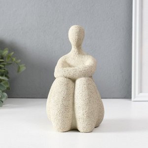 Фигурка полистоун «Лорен милая», белый, 11.5x11x19 см