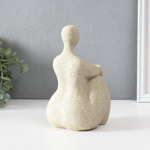 Фигурка полистоун «Лорен милая», белый, 11.5x11x19 см