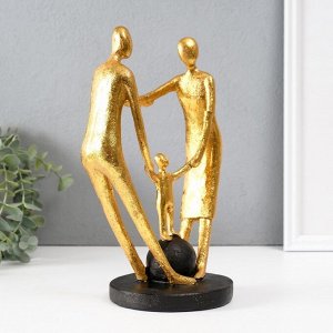 Фигурка полистоун «Сила в единстве», золото, 12x17.5x26.5 см