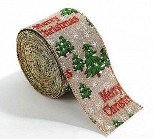 Новогодняя декоративная лента