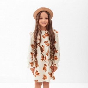Платье детское с рюшами KAFTAN «Мишки»