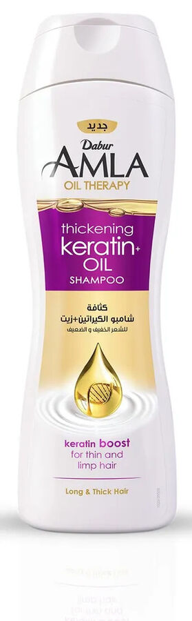 DABUR VATIKA Naturals Shampoo Nourishment Keratin Creme Крем-шампунь для сухих и ослабленных волос 400мл