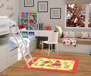 Детский велюровый ковёр "Антошка", 1х1,5 м