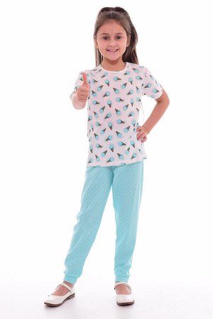 Пижама подростковая 12-036 (ментол)