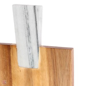 Доска разделочная Акация, Мрамор, 45,7x20,3x1,5см