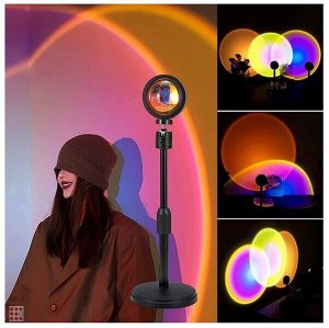 Декоративная лампа Sunset Lamp 4 colour