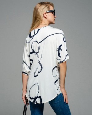 Футболка со сборкой FW005