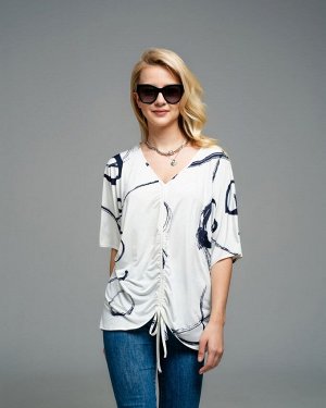 Футболка со сборкой FW005