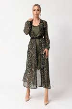 Женский комплект платье и комбинация