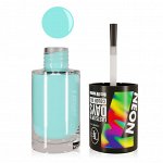 Лак для ногтей TF Color Gel 7days тон 319 Neon Light Breeze/бирюзово-голубой яркий 8мл