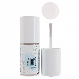 Средство для регенерации ногтей TF 10в1 полное восстановление Total Repair White, 8 ml