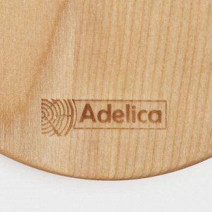 Подарочный набор деревянной посуды Adelica «Кухни мира», доски для подачи 3 шт: 43x25 см, 21x14 см, 18x14 см, берёза
