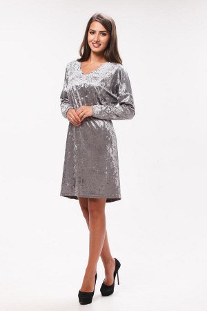Платье женское 4-29д (серый)