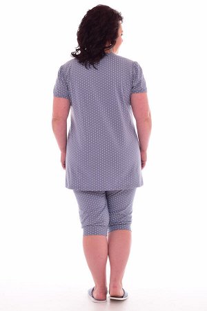 Пижама женская 1-134 (серый)