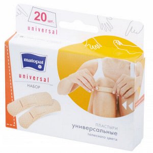Пластырь Matopat Universal 19*76 20 шт.