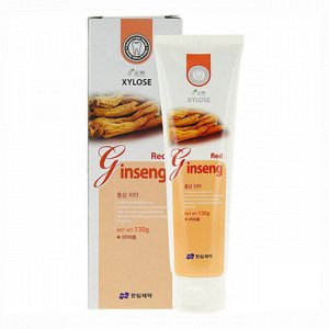 Hanil Special XYLOSE RED Ginseng Зубная паста с экстрактом женьшеня 130гр 1/100